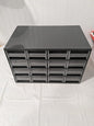 Akro-Mils 16 Drawer, Small Parts Modular Steel Frame Storage Cabinet 19416