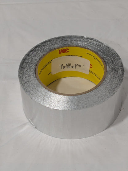 3M Silver Aluminum Foil Tape: 2" Wide, 4.6 mil Thick 7100053630
