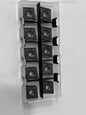 Iscar Turning Insert: CNMG 432-GN IC907, Carbide 10 pack