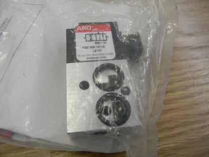 ARO 1/8", 4-Way Body Ported Stacking Solenoid Valve W/Speed Control P211SC-012-D