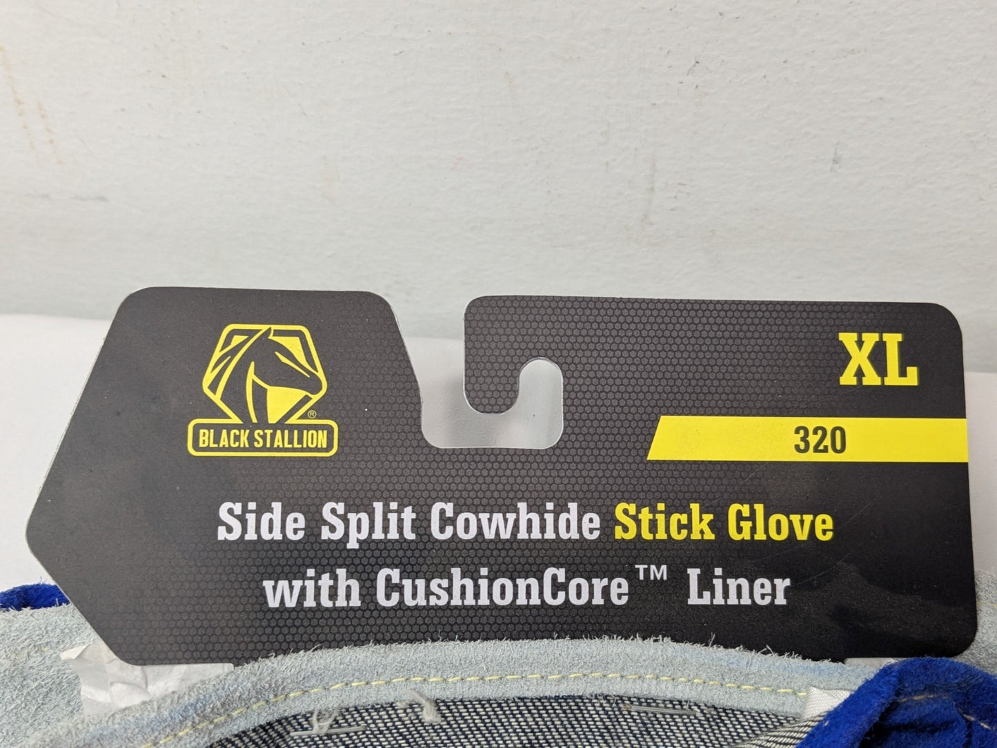 3 PAIRS Black Stallion Cowhide Stick Welding Gloves w/Cushion Liner XL 320XL