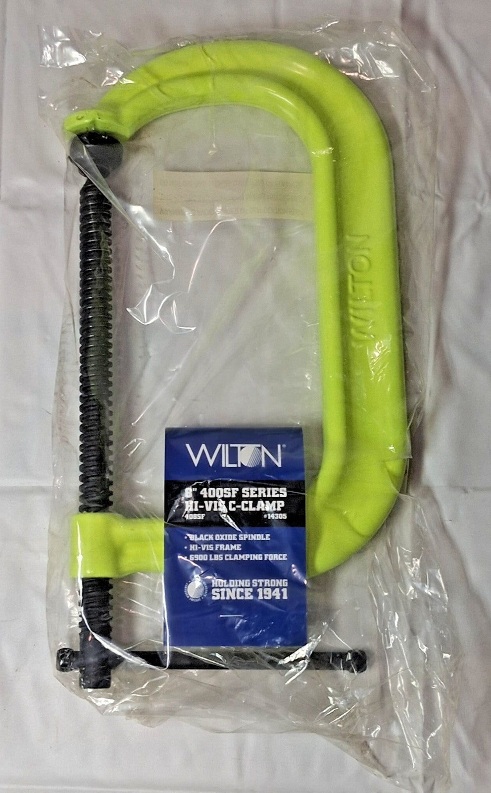 Wilton Forged Steel C-Clamp Regular-Duty  8-1/4"MO 5"TD 14305