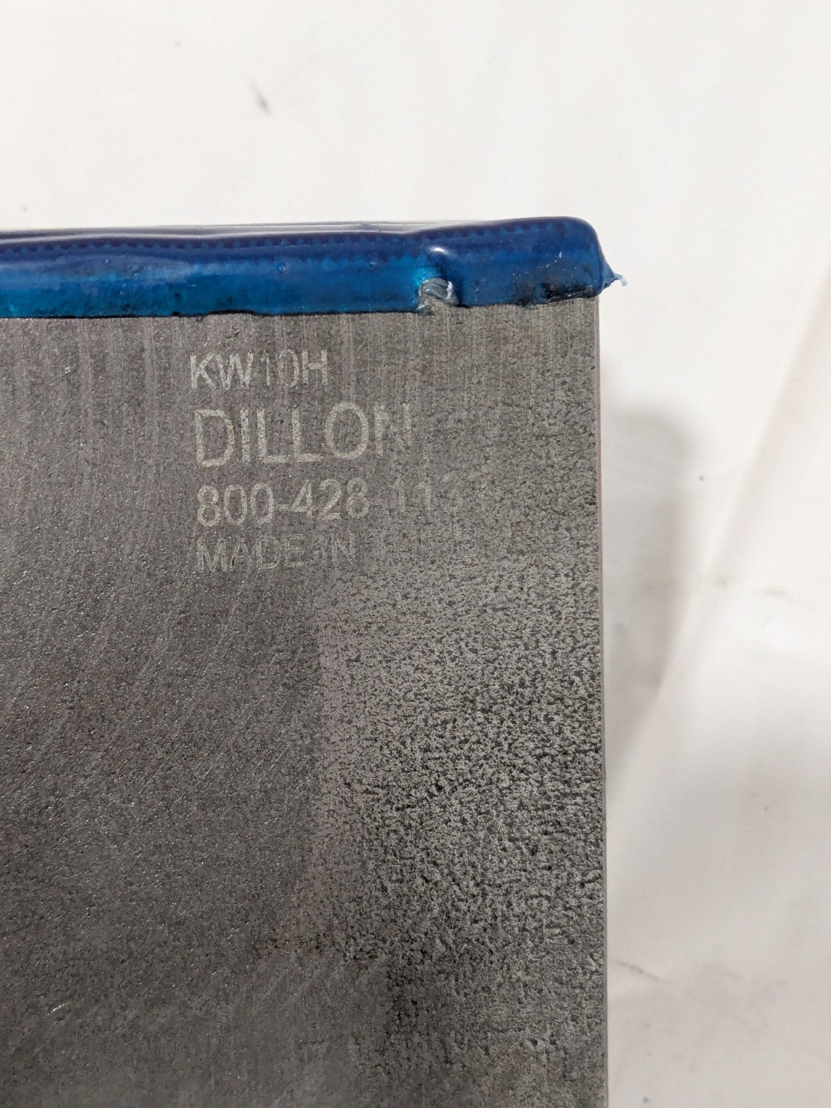 Dillon Soft Lathe Chuck Jaw: Serrated 1-3/4" OAW, 4" OAH, 4-3/4" OAL KW10H