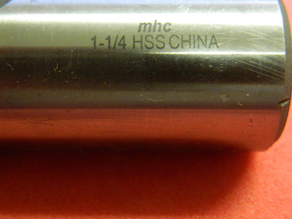 Interstate HSS Square End Mill 1-1/4” X  4-3/4" 2 Flute 01748276
