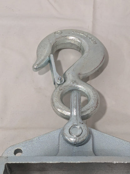 Vestil Steel Hoist Single Hook : 3-7/8" x 13-1/2" x 13-13/32" S-FORK-4/6-RL