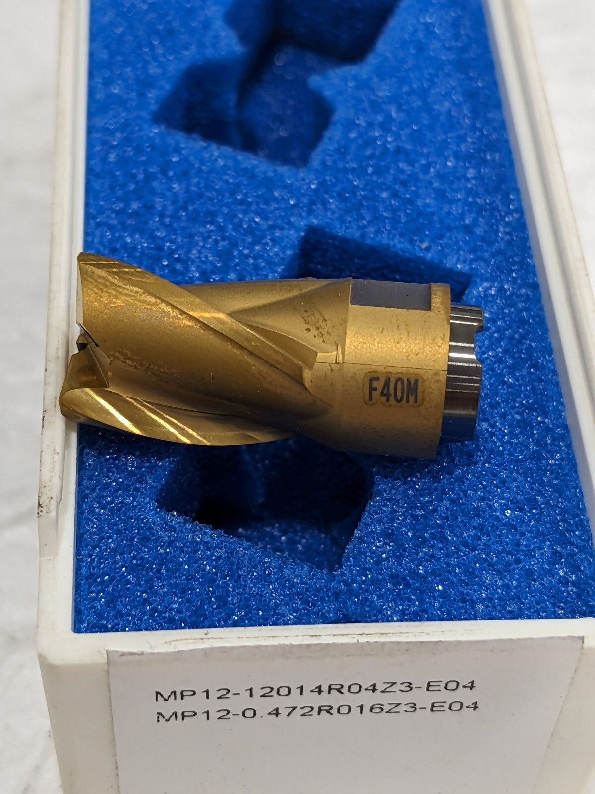 SECO Slotting Milling Tip Insert: MP12-12014R04Z3-E04 F40M, Carbide 02679139