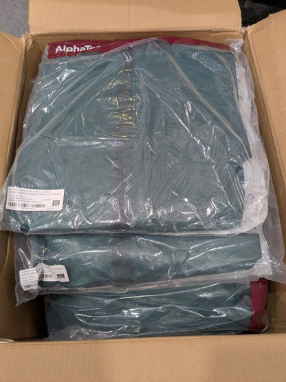 Ansell Disposable Chemical Coveralls Sz 2XL Qty 6 GR40-T92-111-06 NO MASK