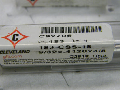 Clevland High Speed Steel Solid Pilot Counterbore  5/16" Socket Head C92706