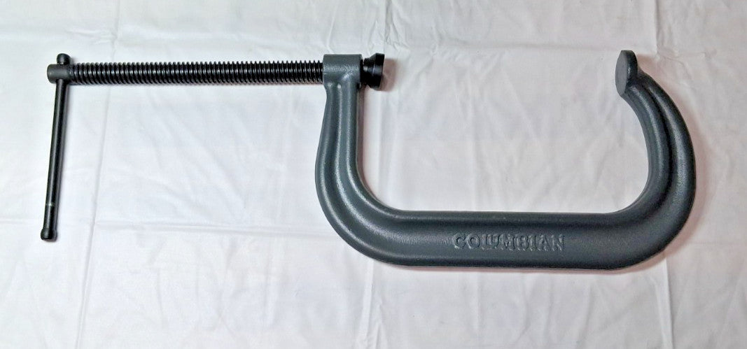 Hargrave Forged Steel C-Clamp 8"MO 4-1/2"TD 6,900 lb Load Capacity 20305