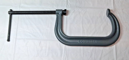 Hargrave Forged Steel C-Clamp 8"MO 4-1/2"TD 6,900 lb Load Capacity 20305