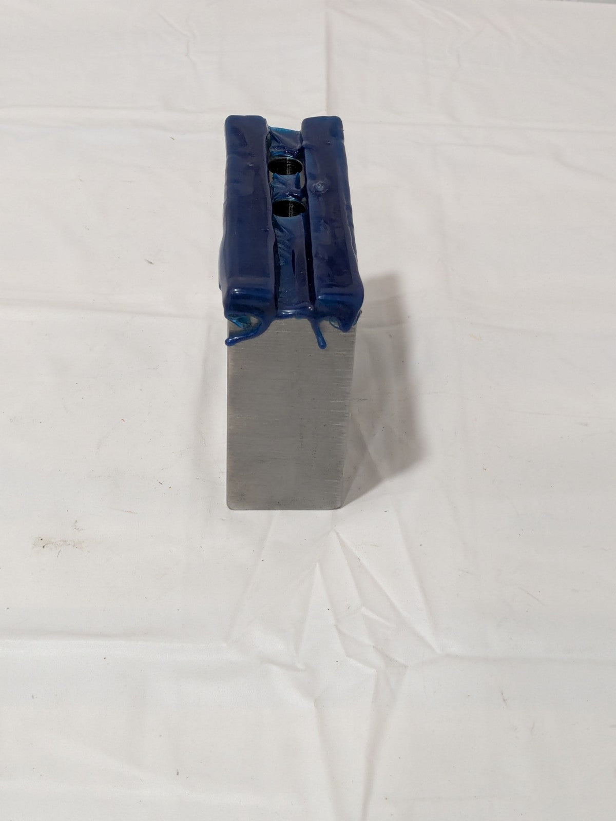 Dillon Soft Lathe Chuck Jaw: Serrated 1-3/4" OAW, 4" OAH, 4-3/4" OAL KW10H