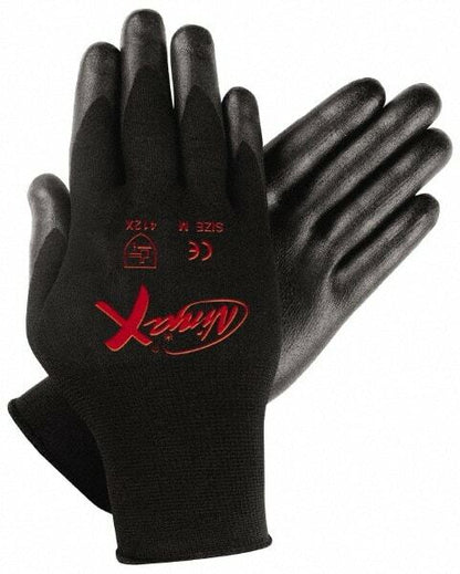 MCR Nitrile Coated Nylon General Protection Work Gloves Size M QTY 8 N9674M