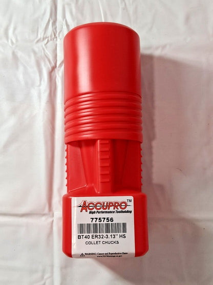 Accupro Collet Chuck Taper Shank 0.0780 to 0.7870" Capacity ER32 Collet 775756