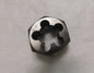 Interstate Hex Rethreading Die 9/16-12 UNC 1-1/6 Hex HSS QTY  3  03915121