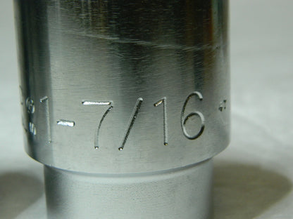 Proto Standard Hand Socket 1-7/16" 3/4" Drive 2-13/32" OAL Qty 2
