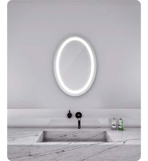 Electric Mirror Eternity Oval Lighted Mirror 21"X30" ETE-2130-AE
