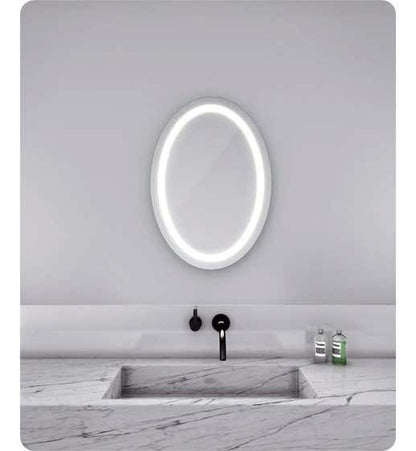 Electric Mirror Eternity Oval Lighted Mirror 21"X30" ETE-2130-AE