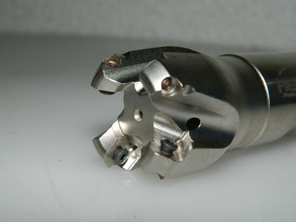 Hertel Indexable End Mill 45° Lead Angle 1" Max Cut Dia 0.157" Max DOC 60004809