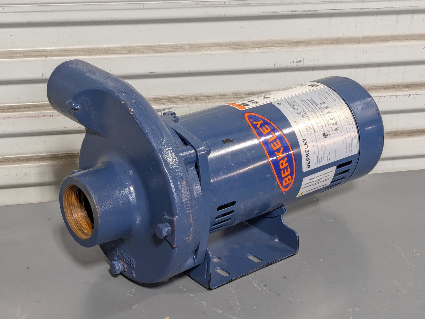 Berkeley High Head Centrifugal Pump 2.5 HP 208-230/460V 3 Ph. Parts / Repair