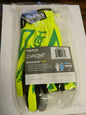 Hex A8 BLK/LIM/GRN MED Super fabricCut Resistance  GLOVE QTY 2 4034-8M