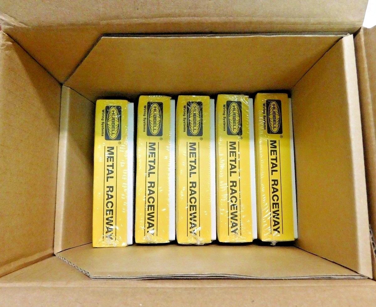 Hubbell Rectangular Raceway Box 2.82" L x 1.13" W x 4.54" H QTY 5 HBL5748SIV