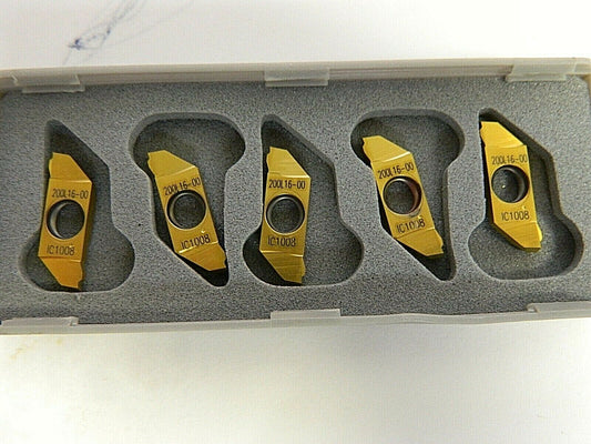 Iscar SCIL22200 IC1008 Grade, 0.0787" CW Carbide Cutoff Insert QTY 5 6405434