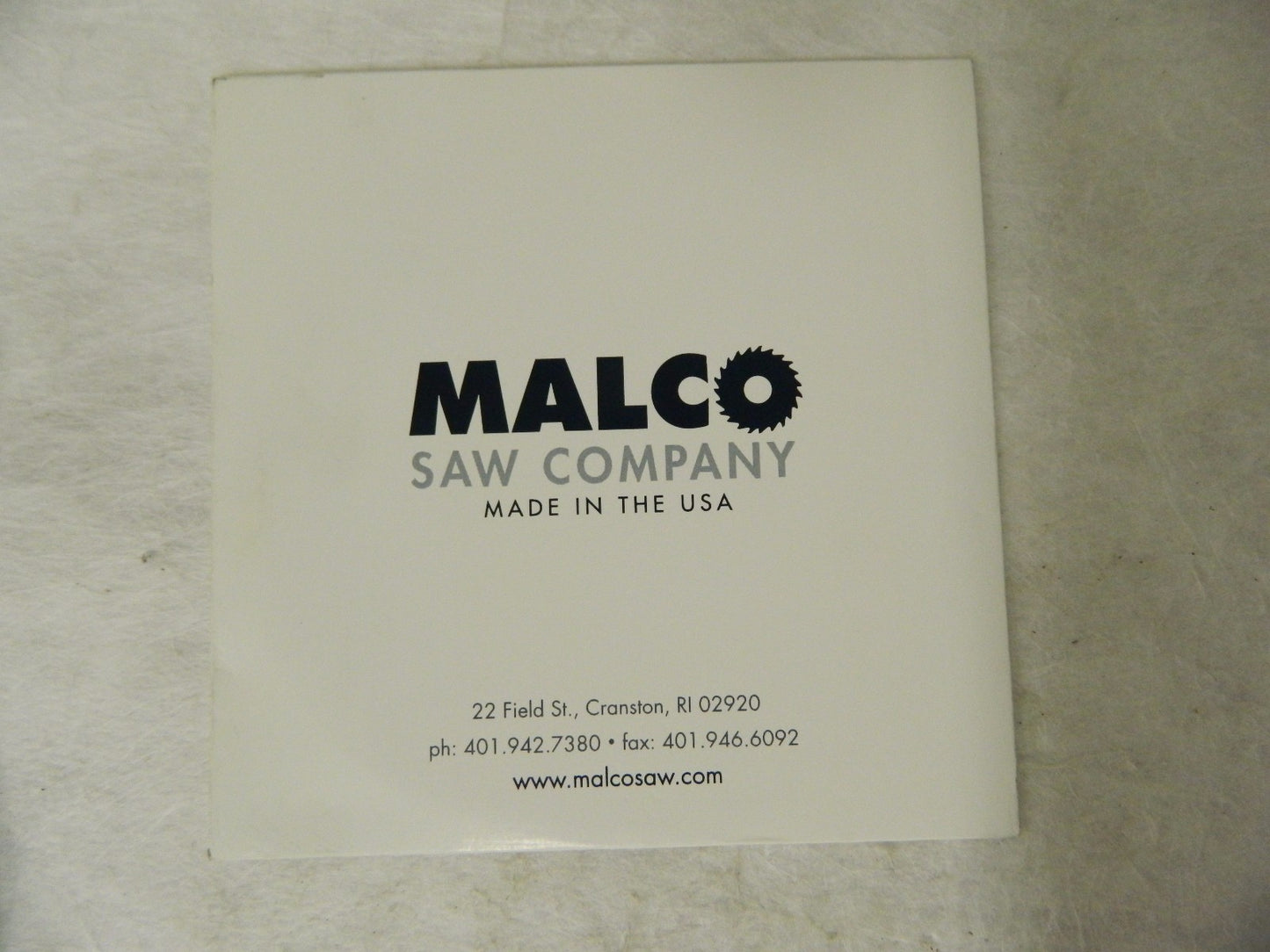 Malco Jeweler's Saw 6" Dia. x 0.028" Blade Thickness 340T HSS 068