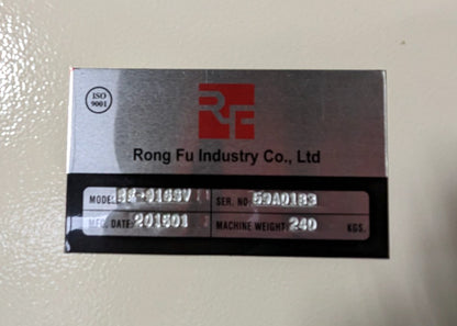 RONG FU 5 x 16" Horizontal Bandsaw Variable-Speed Pulley  110V  1.5HP  RF-9