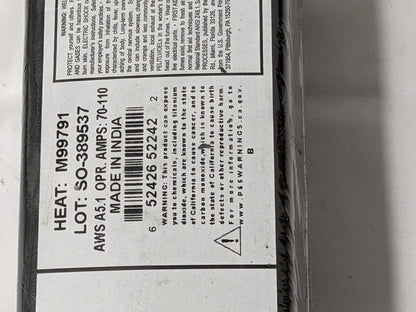 WELDER S CHOICE Stick Welding Electrode 3/32  Dia, 14", Steel Alloy 5LB 59804013