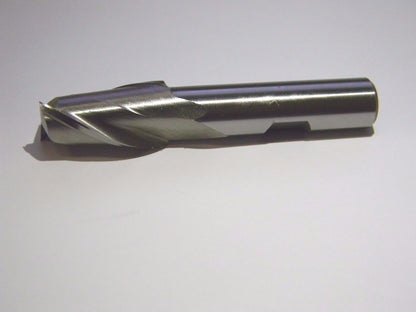 Interstate 1-1/8" LOC 1/2" SD  3-1/8" OAL 2 Fl HSS SRQ End Mill QTY 2  10802202