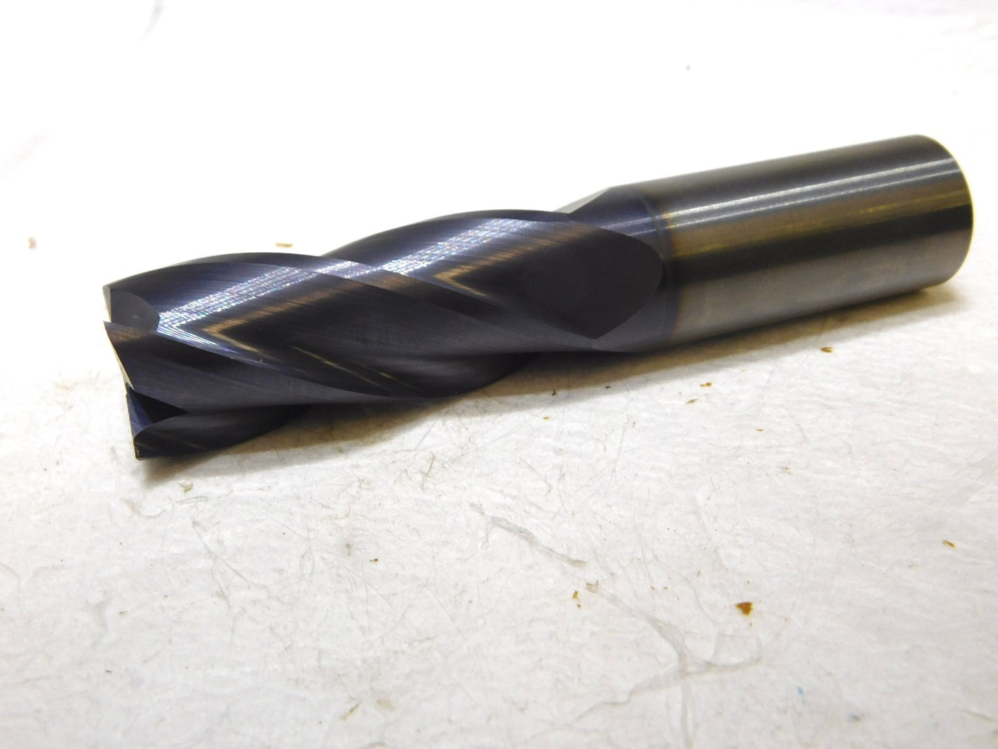 Hertel Solid Cabide Sq End Mill 1 Dia 2.25 LOC 4Fl 1" Shk Dia 5 OAL HAI40540L