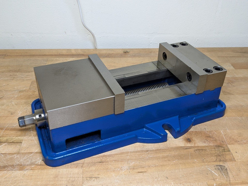 Precision Machine Vise 6" Jaw Width 6-1/4" Opening Capacity Stationary