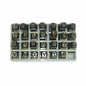 C.H. Hanson 27 Piece 1/4" Character Steel Stamp Set  53989422