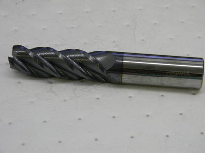 ACCUPRO 1 Diam 4 Flute Solid Carbide 1/8 Corner Radius End Mill 12183179