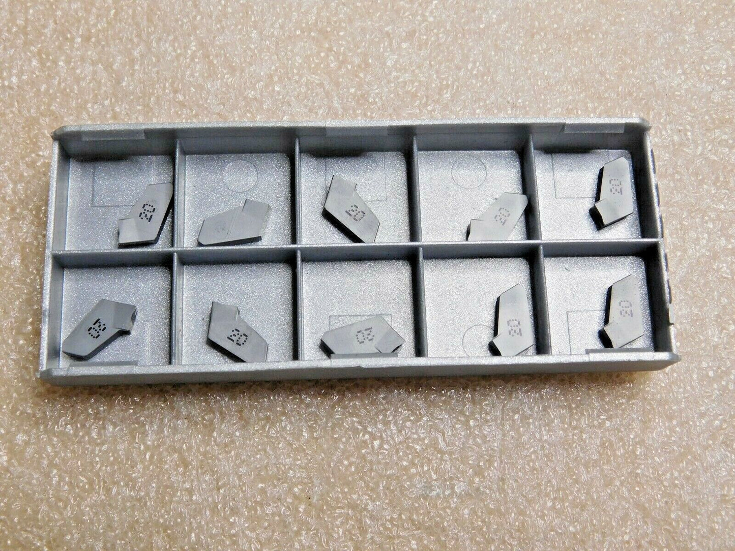 Iscar Carbide Cut-Off Inserts 0.1181" CW GFL 3W-8D Grade IC20 Qty 10 600016
