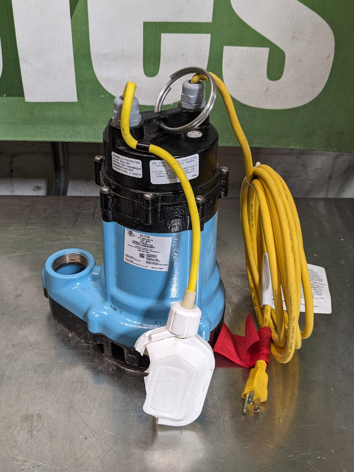 Little Giant Submersible Effluent Pump w/ Integral Mechanical Float PARTS/REPAIR