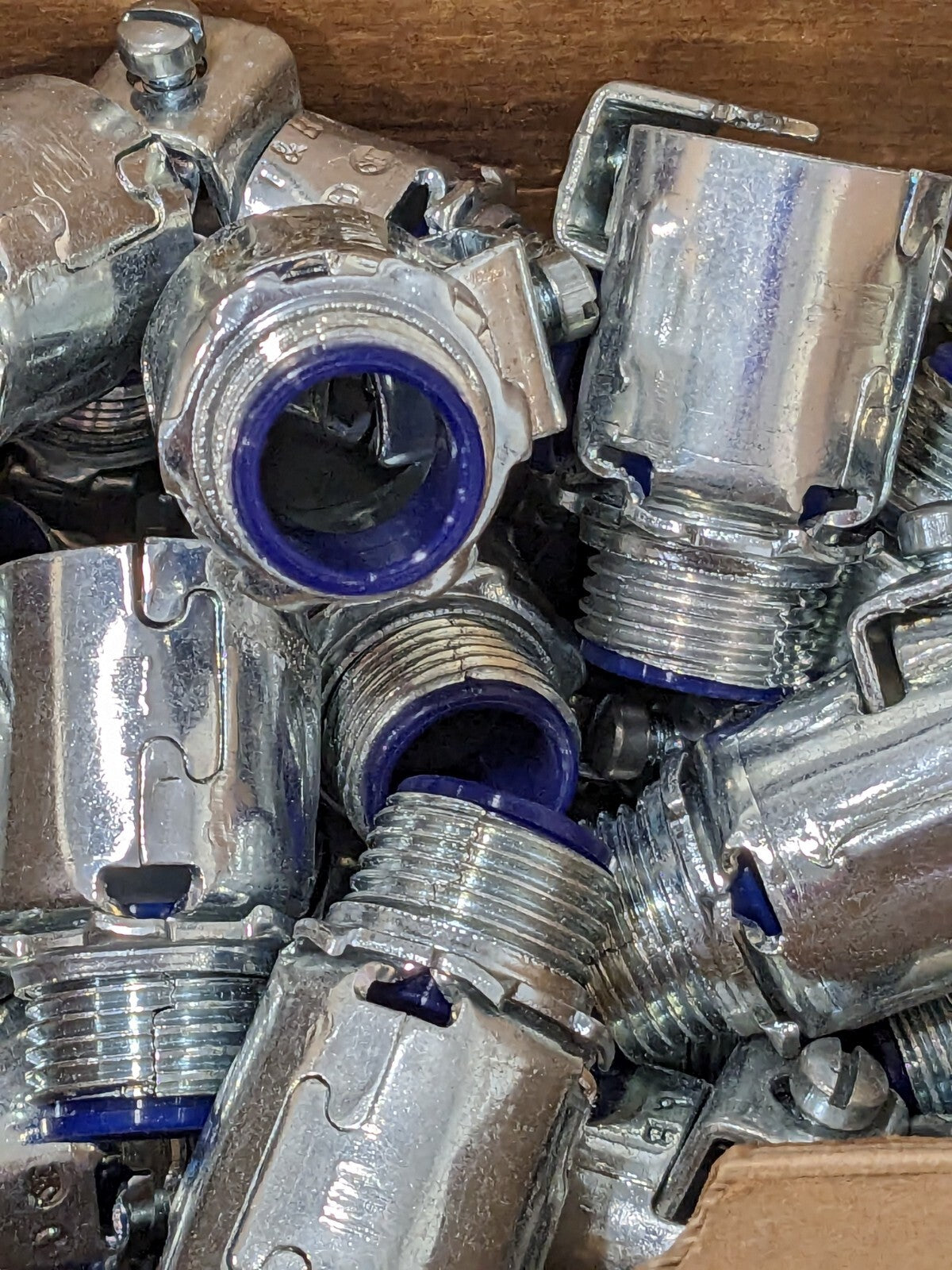 T&B Conduit Connector: For FMC, Steel, 1/2" Trade Size Qty 25 3112