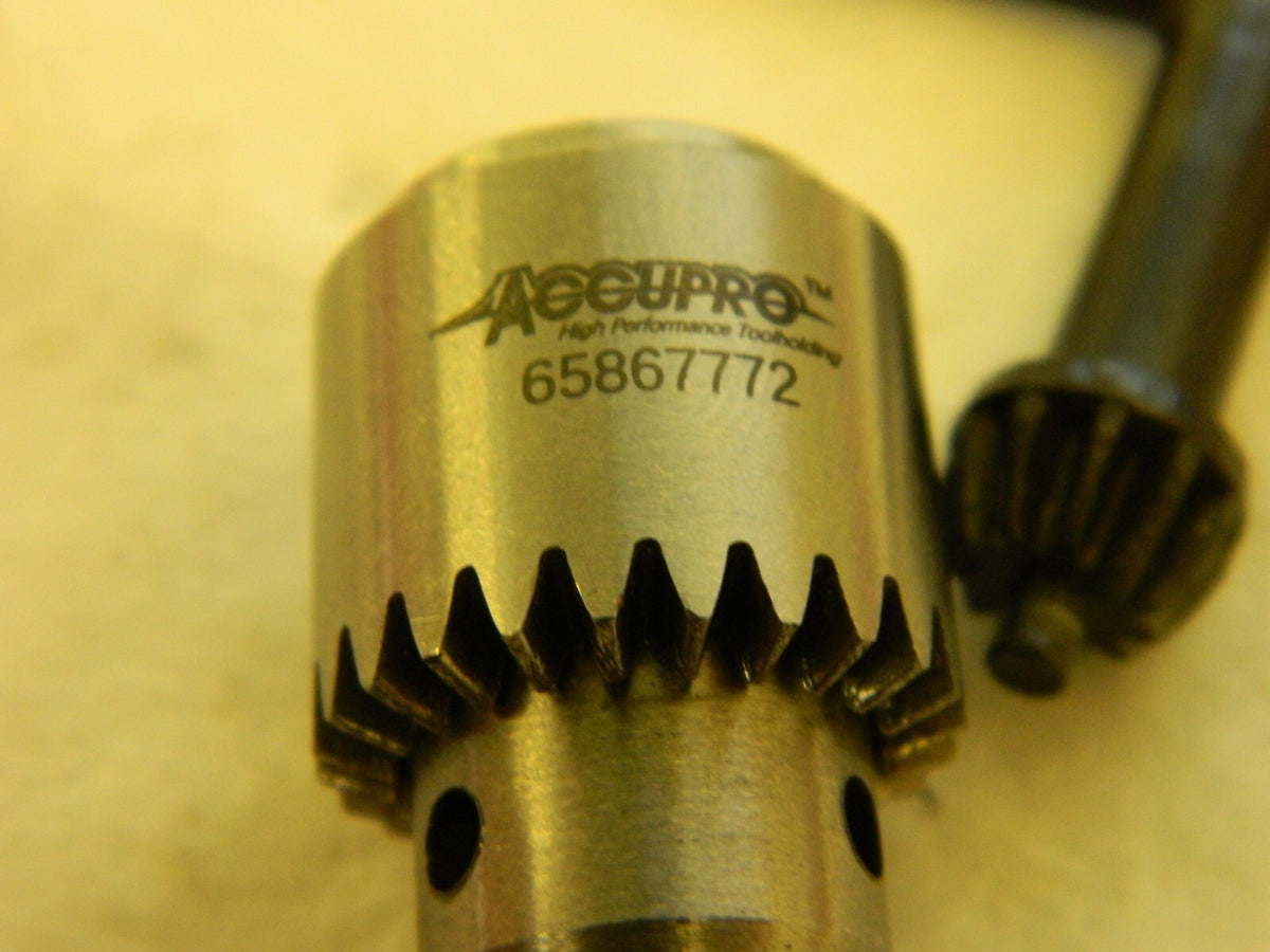 ACCUPRO Drill Chuck: 1/64 to 5/32 Capacity, Tapered Mount, JT0 CY0041200