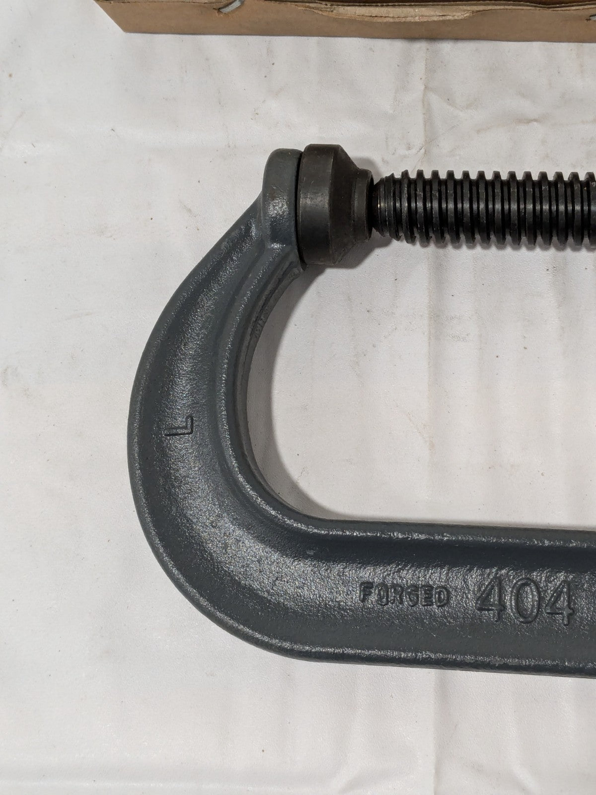 Wilton C-Clamp: 4" Max Opening, 2-3/4" Throat Depth, Regular-Duty 20303
