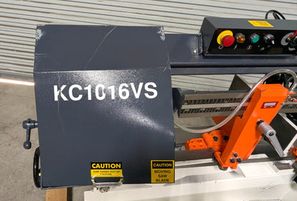 Clausing Kalamazoo Horizontal Bandsaw 230/460V  KC1016VS-3S  *Shipping Damage*