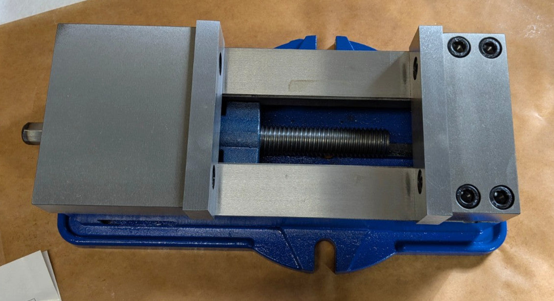 Precision Machine Vise  Single-Station  6" Jaw Width  7-1/2" Jaw Openi