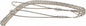 Daniel Woodhead 3/4 to 0.99" Tinned Bronze Double Loop Support Grip 35425