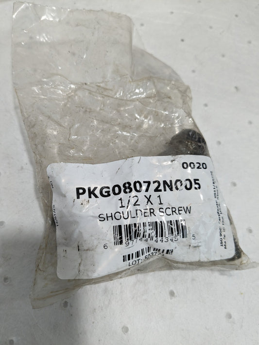 HOLO-KROME 5pk Shoulder Screw: 1/2" Shoulder Dia Hex Socket PKG08072N005