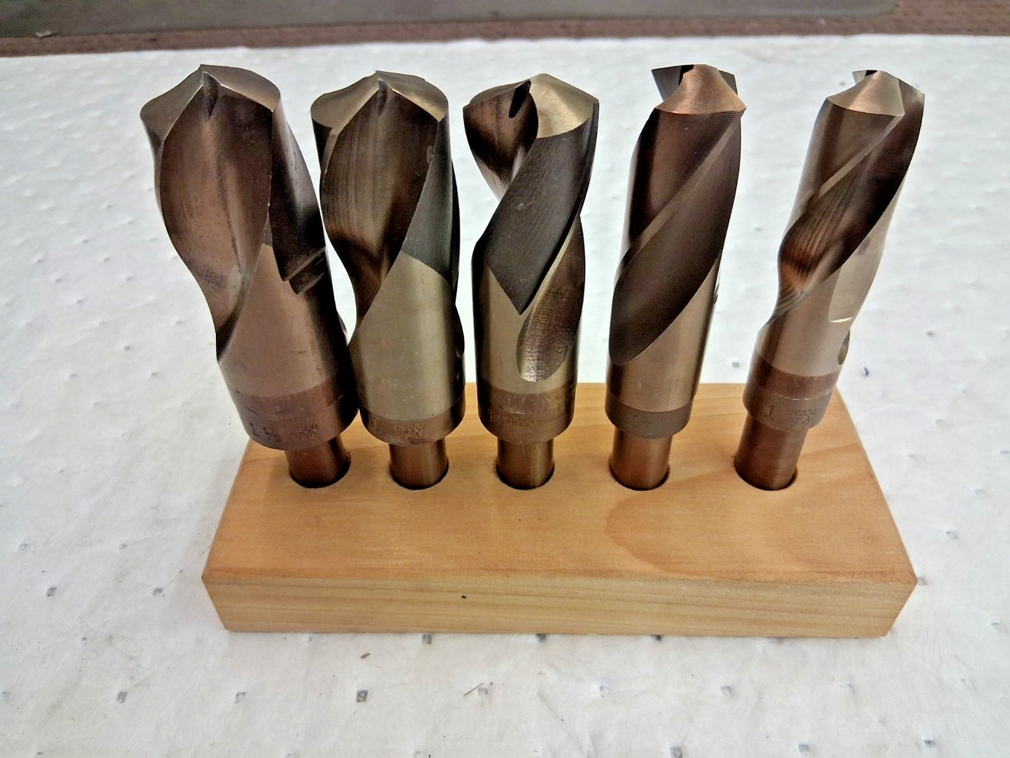 Hertel Drill Bit Set Reduced Shank Drill Bits 118 Deg HSS 306A-1