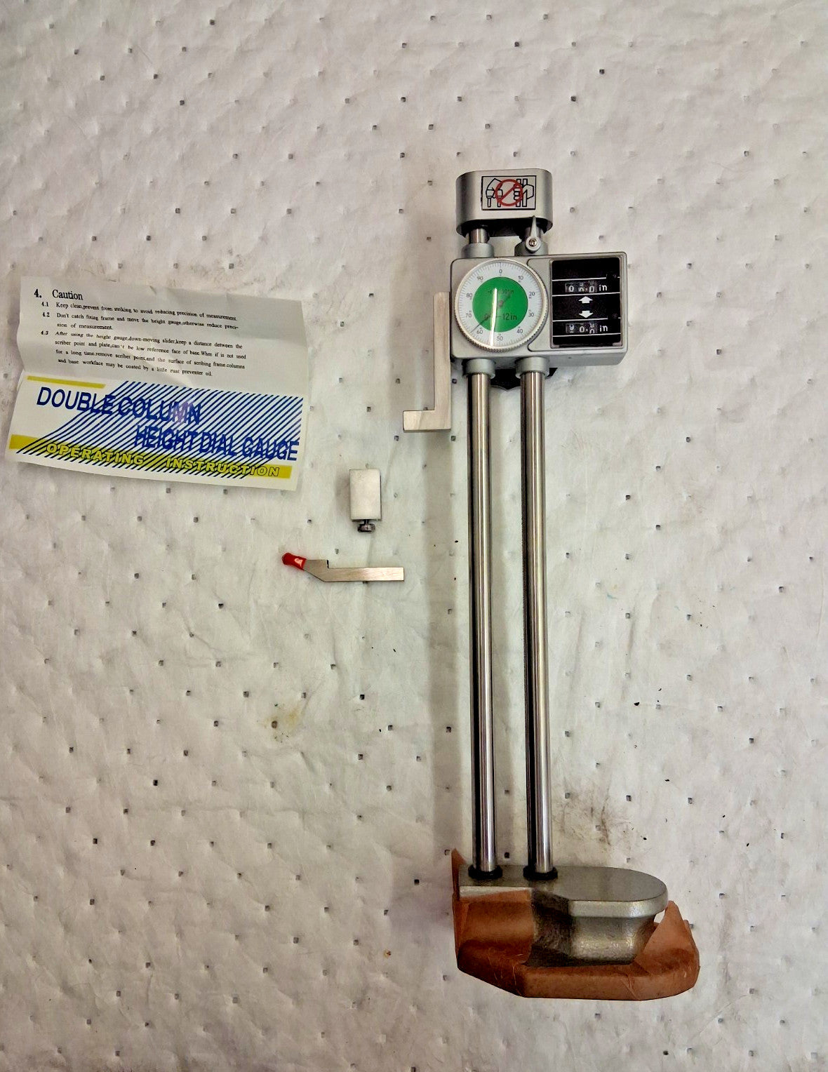 Pro 12" Dial Height Gage 621-8412