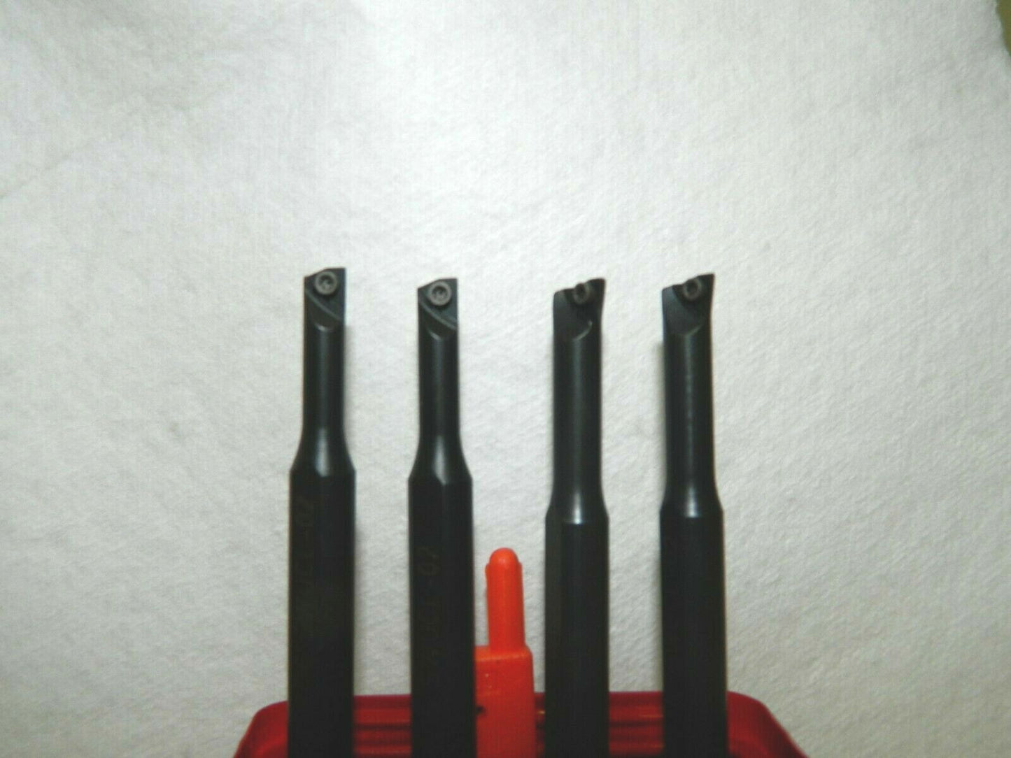 Pro Steel Miniature Boring Bar Set 4Piece 5mm-6mm Steel Shank LH 4" OAL 01907674
