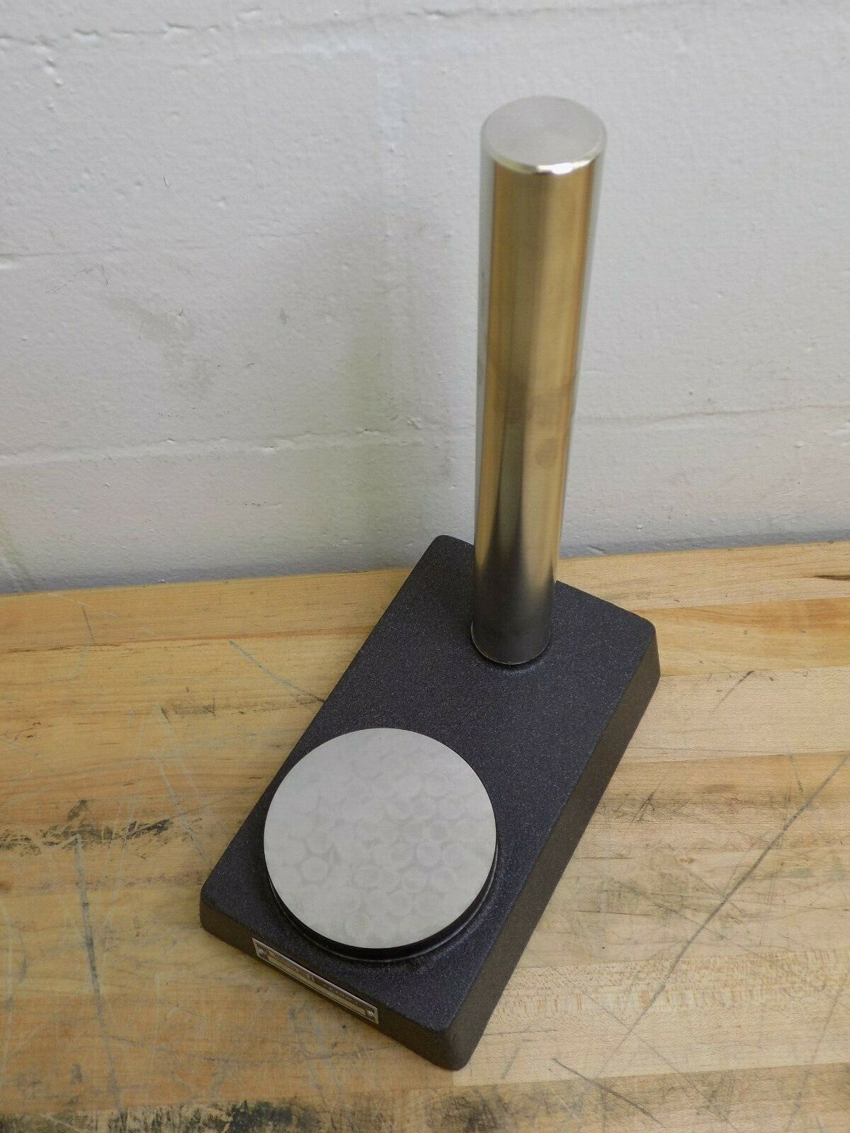 SPI Comparator Gage Stand 3-5/8" Flat Anvil 8" x 5" Meehanite Cas