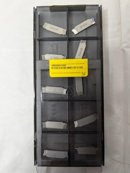 Sandvik Coromant Carbide Grooving Inserts N123E201850001GF H13A QTY 10 5735666