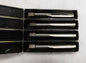 Interstate Straight Flute Standard Hand Tap 1/2-13 UNC H3 4FL QTY 4  04474136
