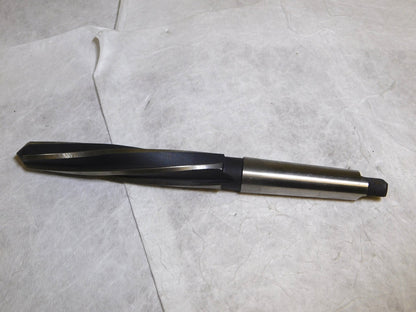Interstate HSS 4MT Shank Bridge Reamer 1-5/16 Dia Spiral Flute 13 OAL 02361202